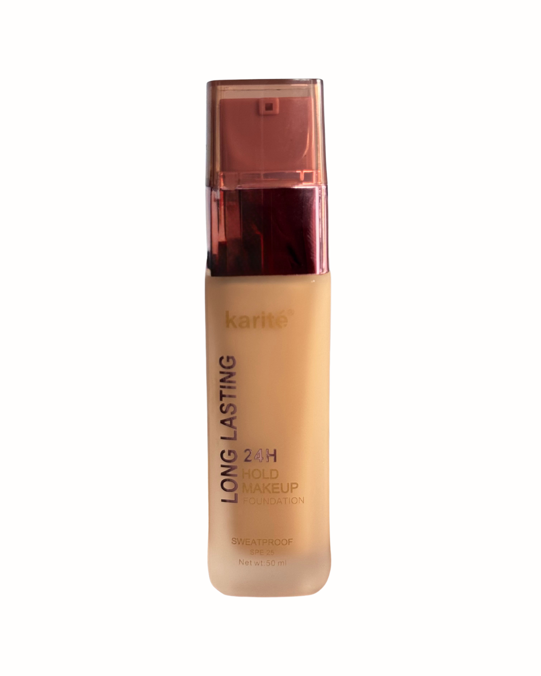 Long lasting foundation 24H hold makeup_ Karité